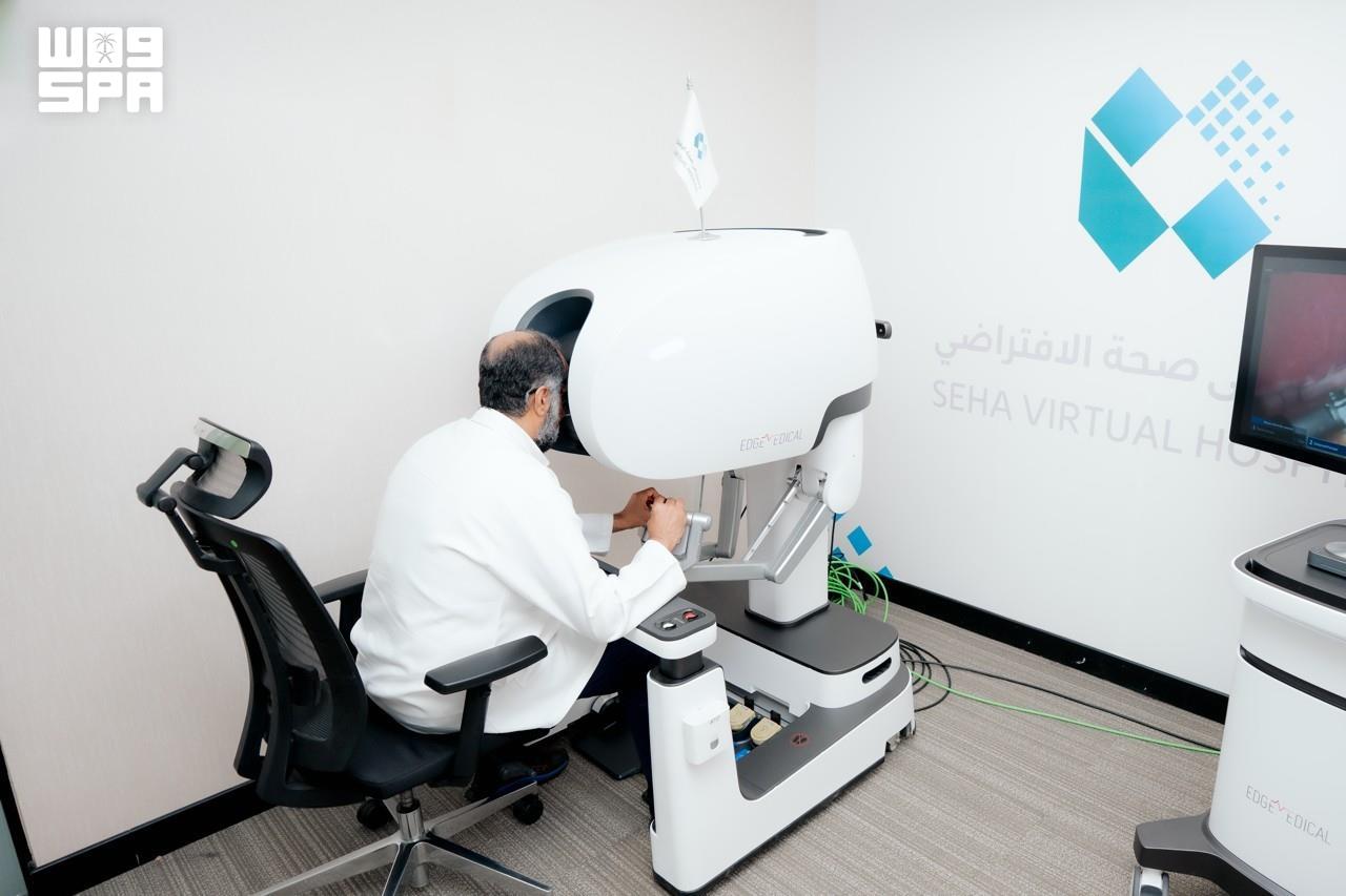 Robotic surgery technology at Seha Virtual Hospital
