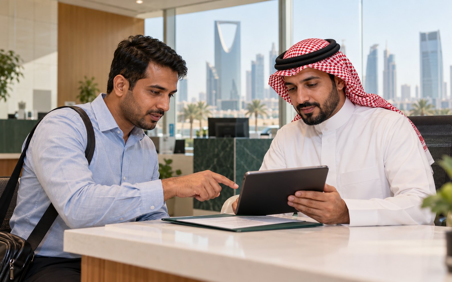 Saudi digital employment and work-permit services